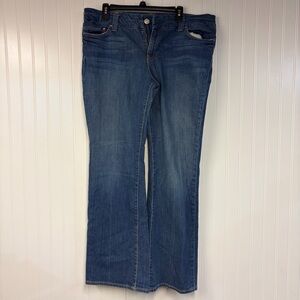 Gap Classic Women's Blue Straight-Leg Jeans 16